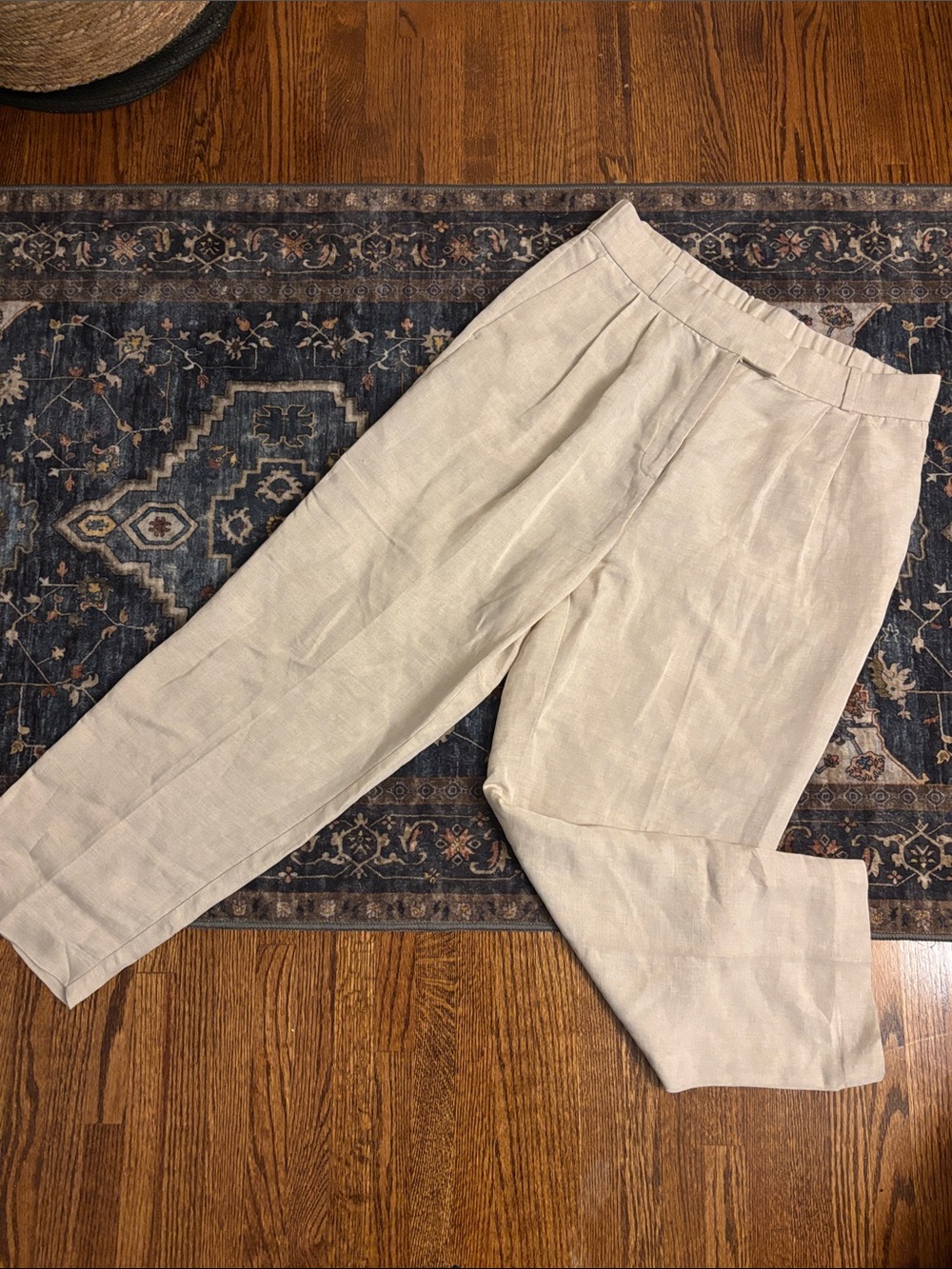 H&M Linen Pants 12 Classy 90s